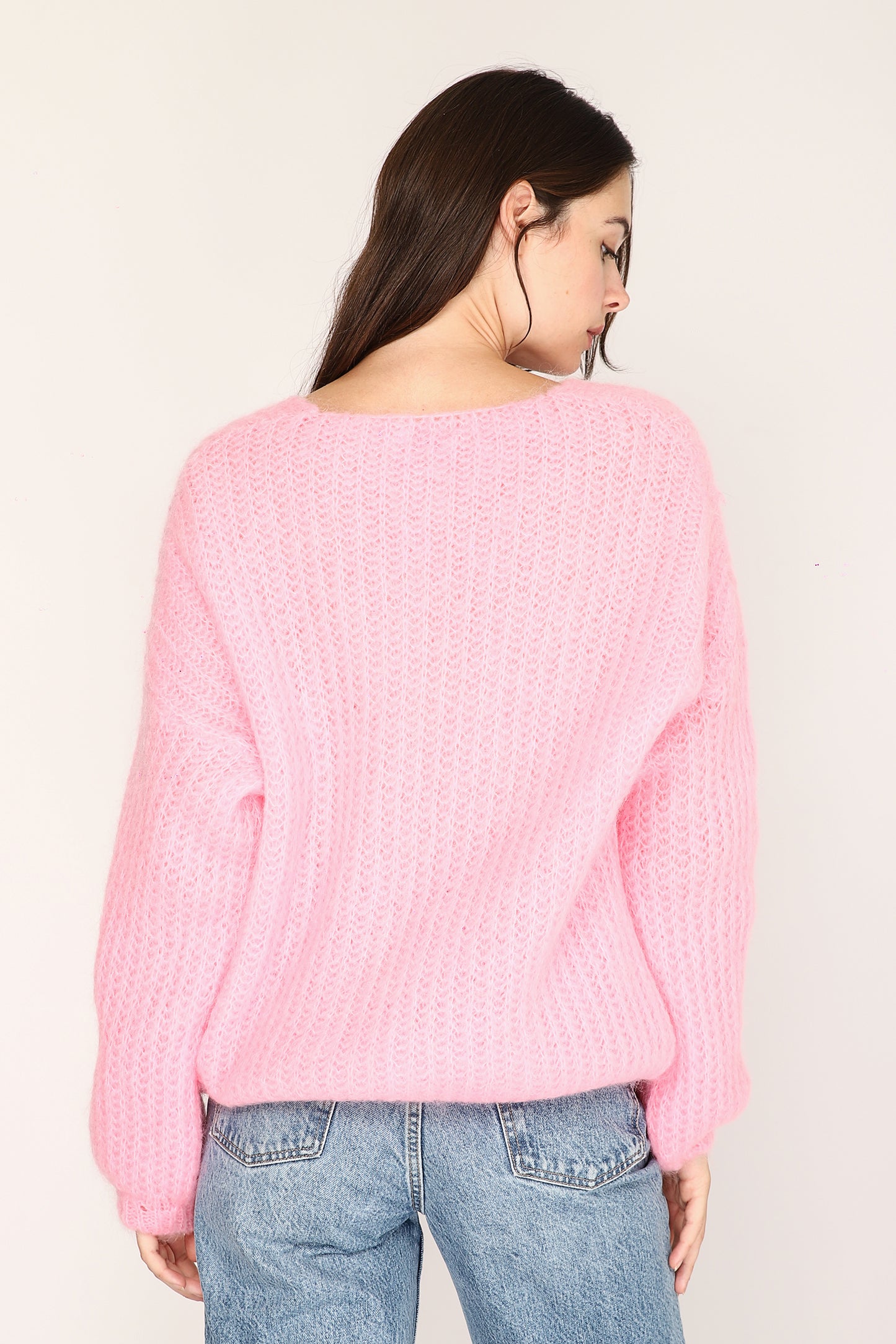 PULL SUZY ROSE - KID MOHAIR