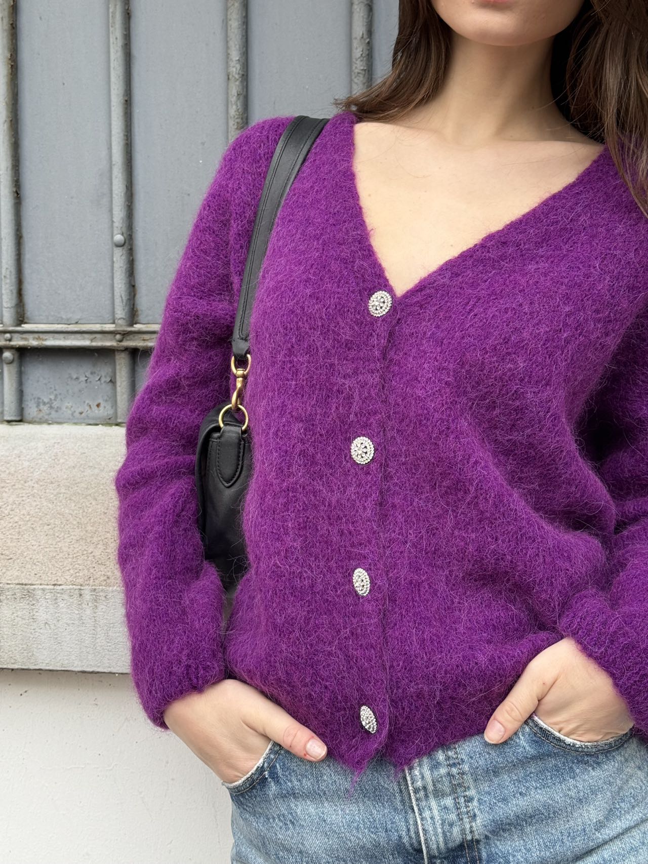 GILET ADELIA VIOLET